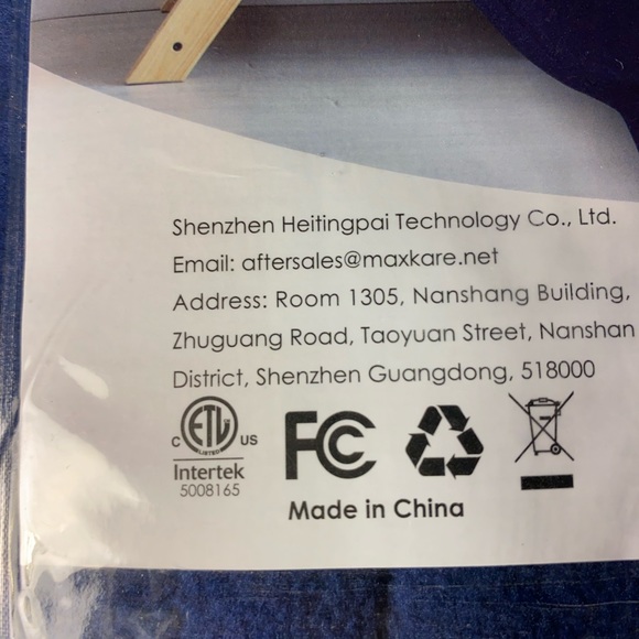 Electric heated blanket - Picture 2 of 2